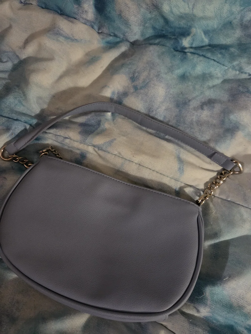 Juicy Couture Lilac Rhinestone 'Juicy' Shoulder Bag